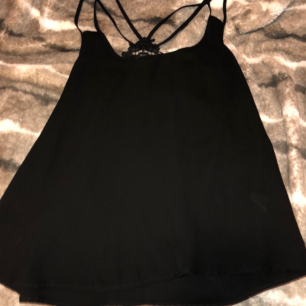 Black dressy tank